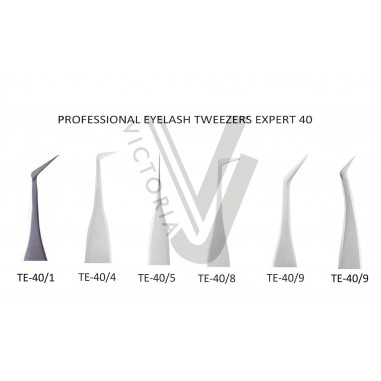 Eyelash TWEEZERS EXPERT 40 Staleks