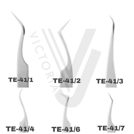 Eyelash TWEEZERS EXPERT 41 Staleks