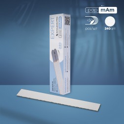 Files papmAm White Straight 240 grit 50 pcs Staleks Pro...