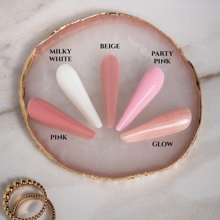 Milky  White Polygel 50ml BORO PRO