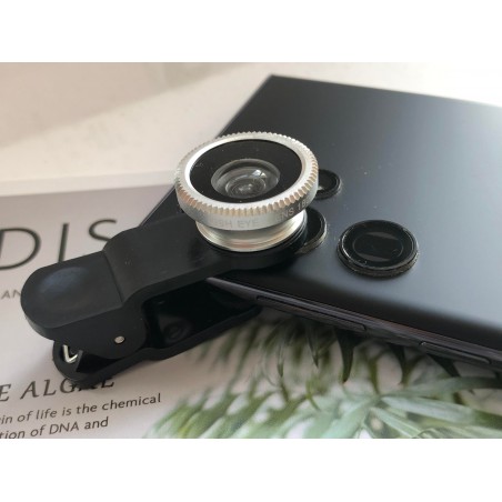 Phone  Clip Lens 3in1 Fish Eye / Wide Angle /Macro Lens