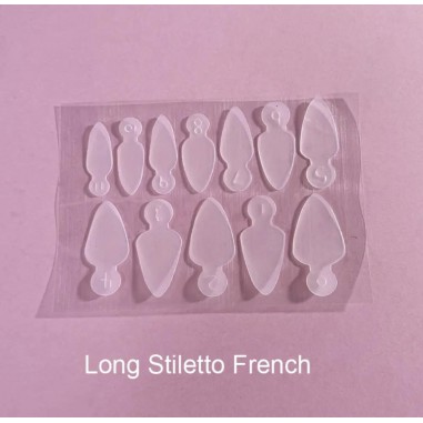 French Line Long Stiletto Dual Forms Victoria J