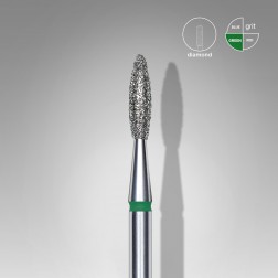 Flame Green  2.1 mm/8 mm Diamond drill bit  STALEKS