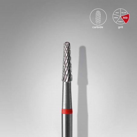 Cone Red 2.3mm/8 mm Carbide drill bit STALEKS
