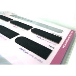 Refill Straight Nail File Soft Based 180 grit 30 pcs... 2