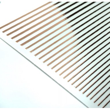 Nail Stickers STRIPE Rose Gold