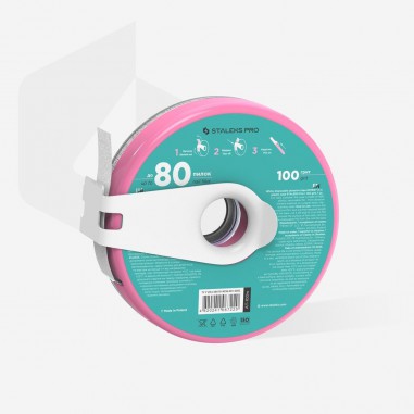 White disposable abrasive tape EXPERT in a...