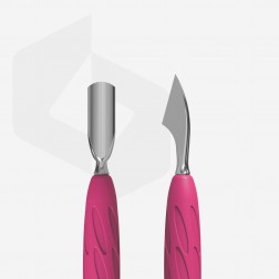 Narrow Rounded and Hatchet Pusher with Silicone Handle... 2
