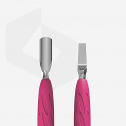 Rounded Narrow and Straight Blade Pusher with Silicone... 2