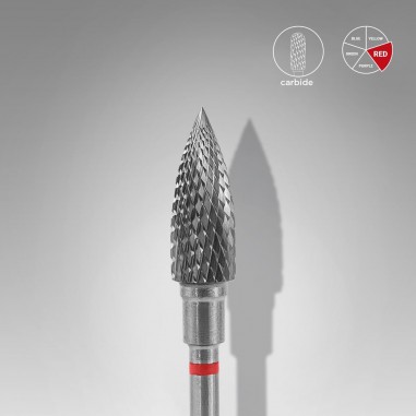 Flame Red 5.0mm/13.5 mm Carbide drill bit STALEKS