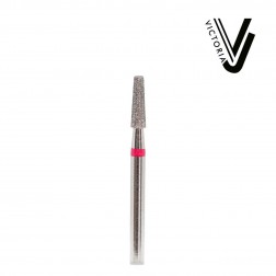 Cone 2.3 mm Red Cuticle Bit
