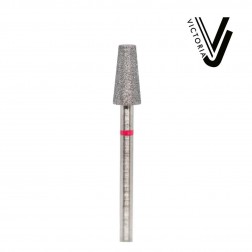 Cone 5.0 mm Red Cuticle Bit
