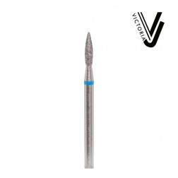 Flame 2.1 mm Blue Cuticle Bit