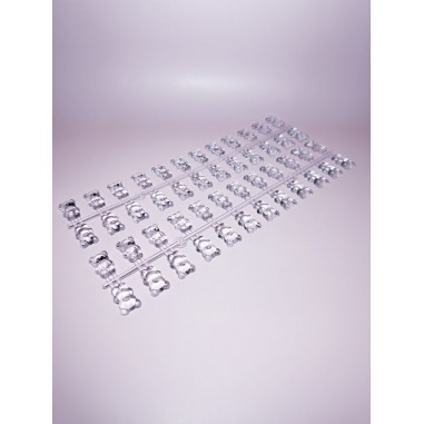 Display Nail Polish Color Flat Base 3D Bears...