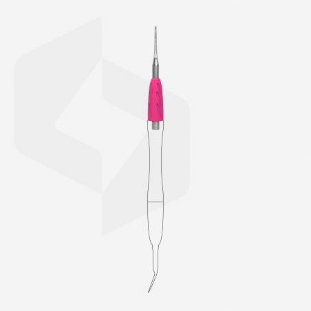 Narrow Toenail File with a Bent End Working part of the pusher Combo UNIQ 35 Staleks Pro