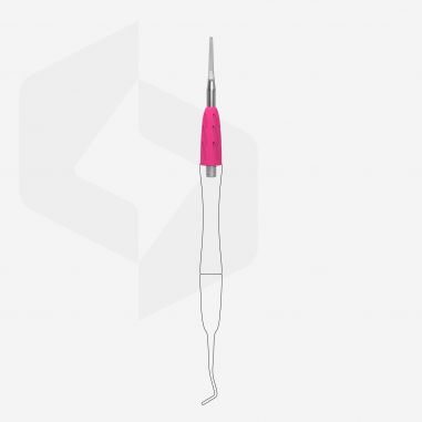 Straight Toenail File Working part of the...