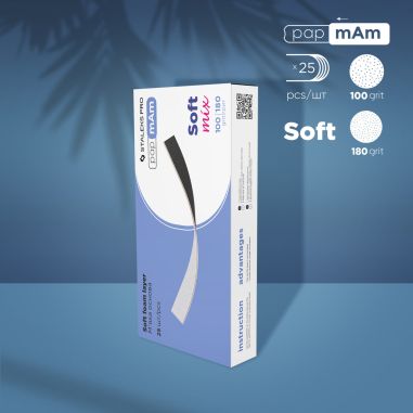 Disposable double-sided files Soft Foam Layer...