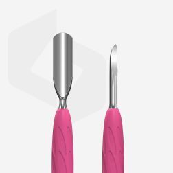 Rounded Wide and Nail Cleaner Pusher with Silicone Handle... 2
