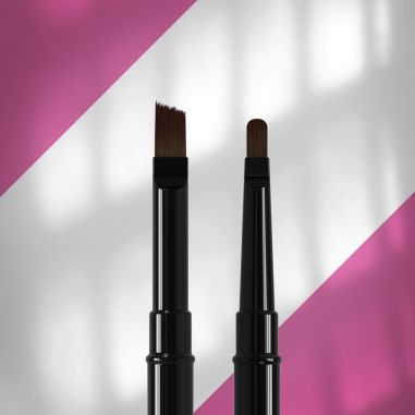 Gel Brush 2in1 Oval Flat 7 /9 mm  EXPERT...