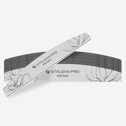Half Moon Nail File 150/240 grit 25 pcs EXPERT 40 Staleks...
