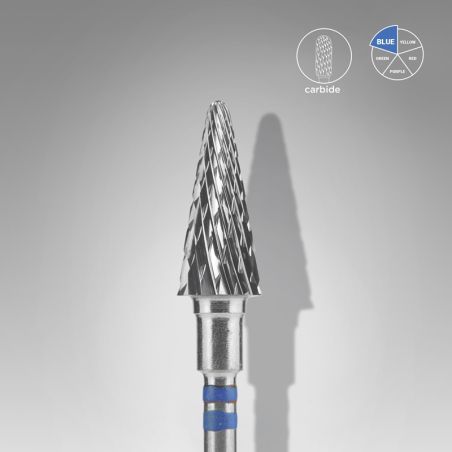 Left Handed Cone Blue 6mm/14 mm Carbide drill bit STALEKS