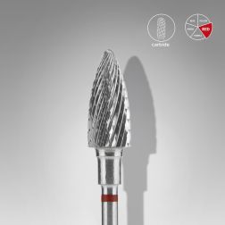 Pine Cone Red 6mm/14 mm Carbide drill bit STALEKS