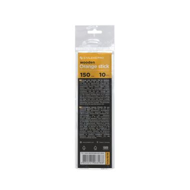 Orange Stick Wooden 150 mm  STALEKS PRO 10 pcs
