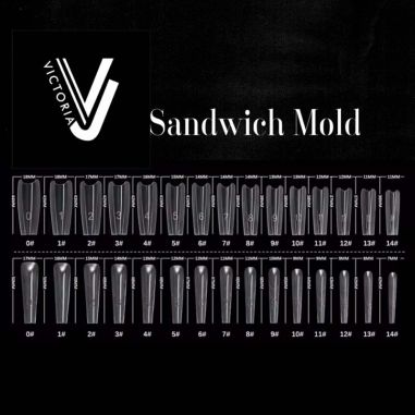 Refill Coffin Sandwich Mold Dual Forms 30pcs...