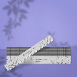 Straight Nail File 100/100 grit 25 pcs EXPERT 20 Staleks Pro 2