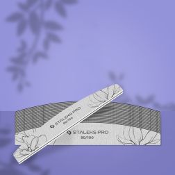 Half Moon Nail File 80/100 grit 25 pcs EXPERT 40  Staleks... 2