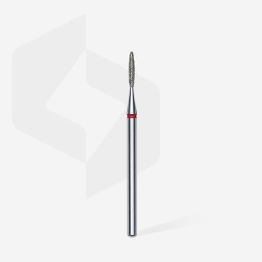 Flame Red 1.4 mm/8 mm Diamond drill bit...