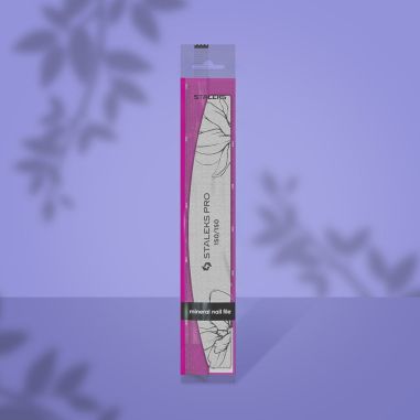 Safety Half Moon Nail File 150/150 grit 1pcs...
