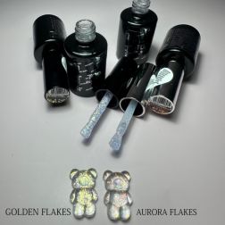 GOLDEN FLAKES Top No Wipe 11g Excellent PRO 2