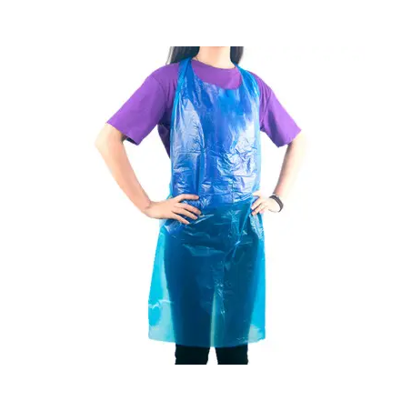 Disposable  APRON BLUE 10 pcs