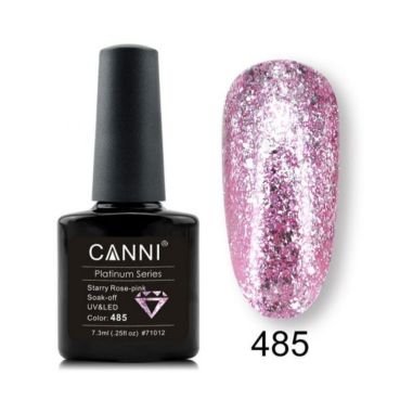 Rose Gold  Glitter Gel Polish Nail 7.5ml Canni