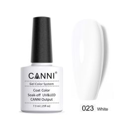 White Nail Polish 7.5ml Canni