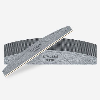 Half Moon Nail File 180/180 grit 25 pcs SMART...